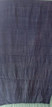 Gray  Eri silk stole
