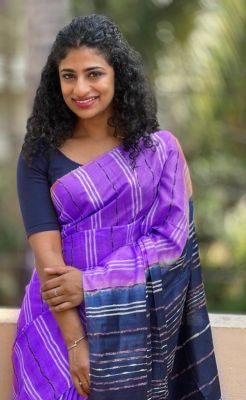 Multi Colour Pure Handloom Cotton Saree From Bengal
