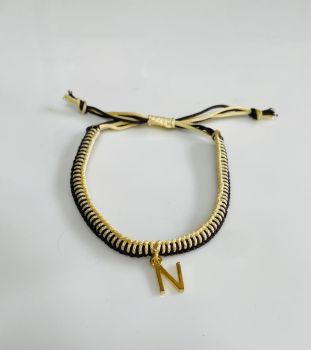 TJH "N" Initials Rakhi
