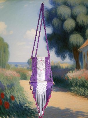 Hand-Knitted Woolen Decorative Swing