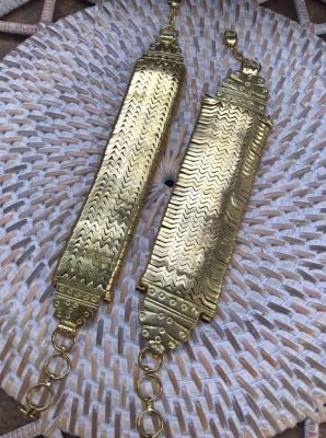 Gold Polish Bracelet Kada Style