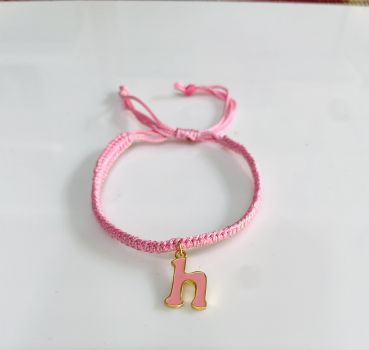 TJH Designer "H" Enamel Initial Rakhi