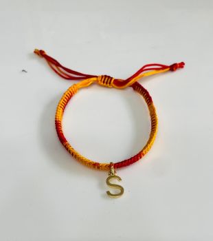 TJH "S" Initials Rakhi