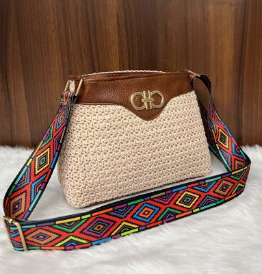 Light Brown Rugged Sling Bag