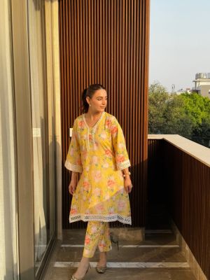 Yellow Kurta Set