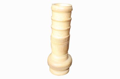 Bamboo Flower Vase Decoratve Varnish