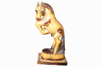 Wooden Horse Show Piece