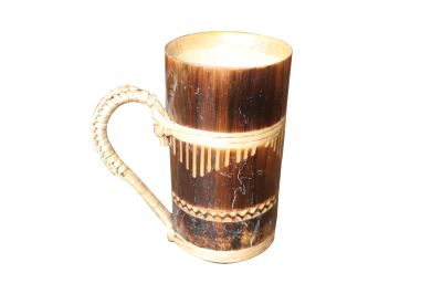 Bamboo Beer Mug With Handle