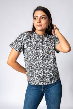 Animal Crop Shirt