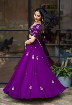 Purple Lehenga