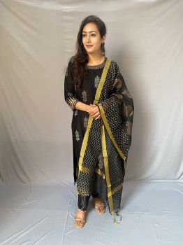Black suit set