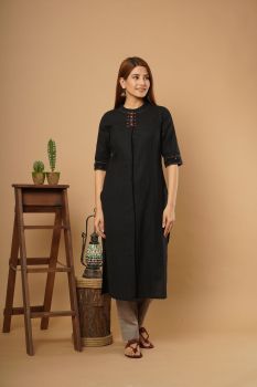 Black Kurta Set