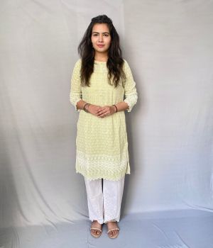 Chikankari Kurti
