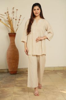Beige blouse