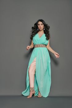Heavy Embroiderd straight Pant