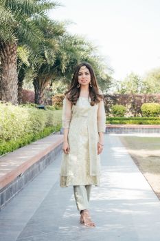 Organza jacket set