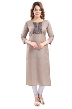 Light Brown Kurti