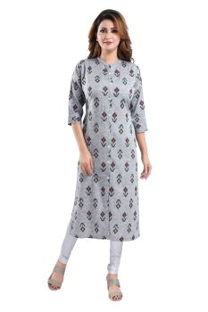 Grey colour Kurti