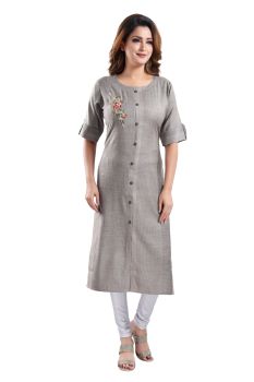 Grey colour Kurti