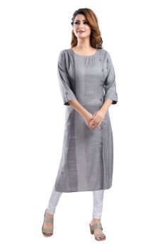 Grey colour Kurti