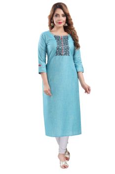 Light Blue Kurti