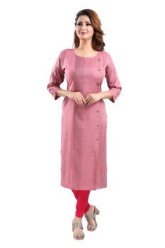 Pink colour Kurti