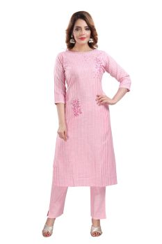 Pink Kurta Set