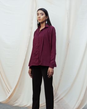 Wine Red Shirt