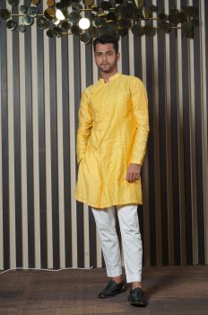 Yellow kurta