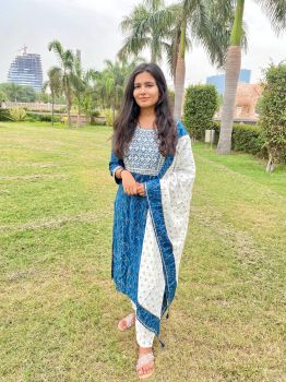Turquish Blue Suit Set