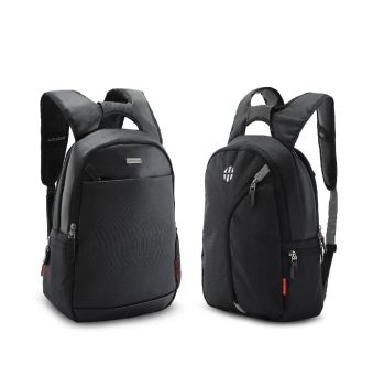 Harissons Bags Twin Reversible (2-in-1) 14 inch Laptop Backpacks for Men and Women