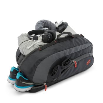 Harissons Bags Jake Convertible (3-in-1) Gym Duffel/Sports Bag with Shoe Compartment
