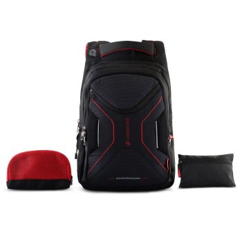 Harissons Bags Glint 15.6 inch Casual Laptop Backpack with Rain Cover and Pouch