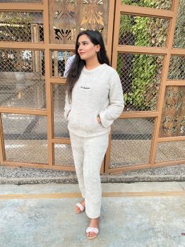 Pink night suit- winter wear
