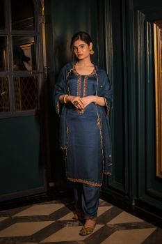 Naznin - Teal Blue