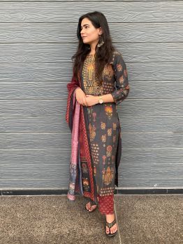 Mehndi suit set