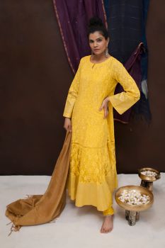 24 Paneled Anarkali with Churidar & Dupatta
