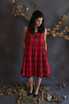 Vintage check Dress