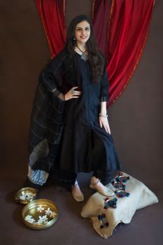 Zoya Long Tunic with Pyjama and Dupatta