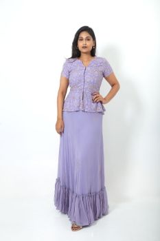 Skirt With Peplum Top