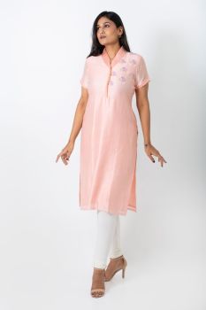 Peach Kurti