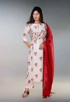 Off - White Kurta Set