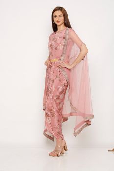 Designer Dress With Jacket