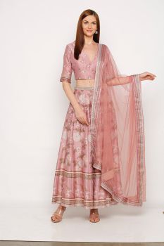 Designer Coord Set With Dupatta