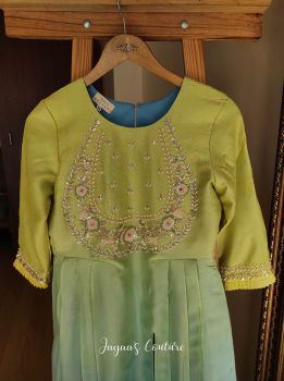 Liril green ombre tunic and pants