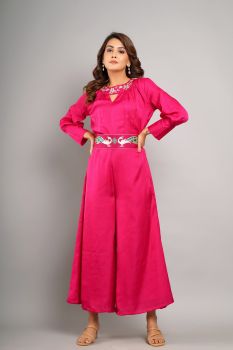 Pink Jumpsuit