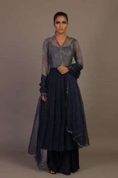 PRINTED ANARKALI SET