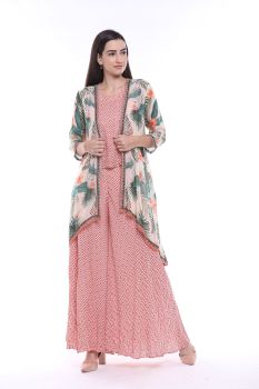 Jumpsuit With Floral Jacket