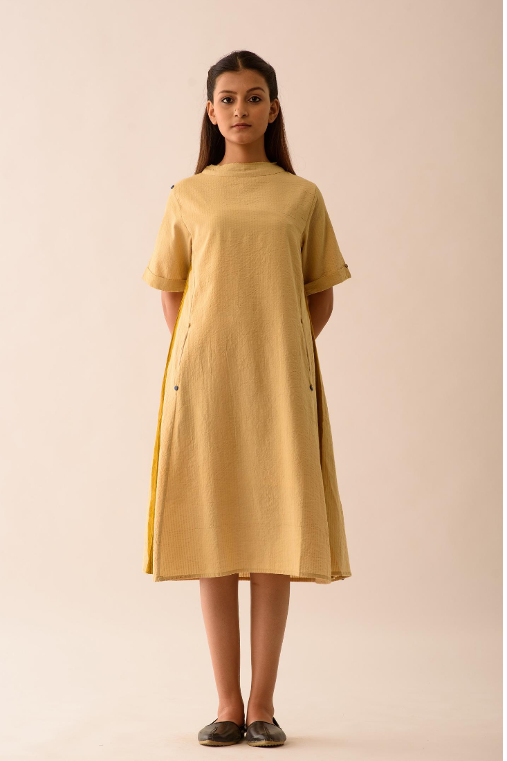Ochre One Piece With Lining