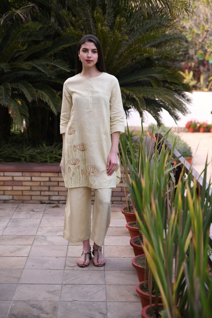 Pista green tunic